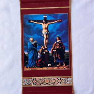 Crucifixion Fabric Scroll Icon
