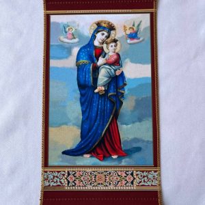 Virgin Mary Fabric Wall Hanging