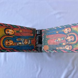 Hand-Painted Wooden Diptych Icon