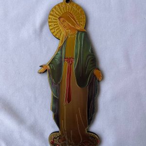 Saint Mary Shaped Hanging Icon