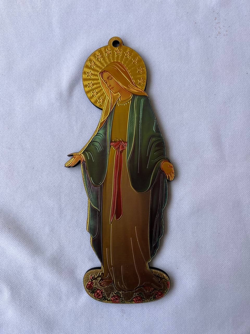 Saint Mary Shaped Hanging Icon
